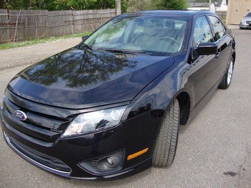 2012 ford fusion sel 2.5l gas saver -- low low low miles &amp; low reserve!!