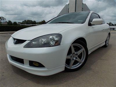 2006 acura rsx type-s 2 door coupe 6 speed loaded leather sunroof spoiler 6cd!