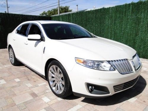 2009 lincoln mks low miles navi sunroof top of the line options mint cond