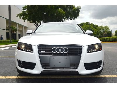 Absolutely stunning - audi a5 coupe - white - automatic - over $4k in upgrades!!