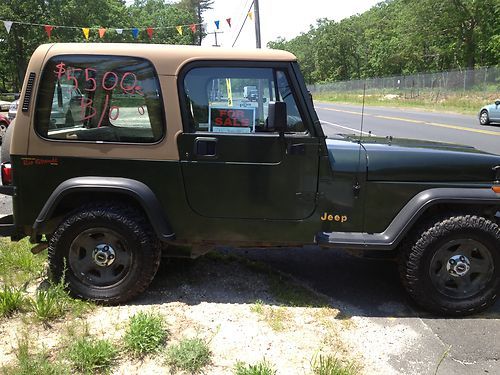 Sell Used 1995 Jeep Wrangler Rio Grande 84k Miles 4x4