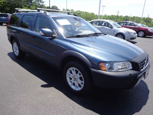 2007 volvo xc70 2.5l 5 cylinder awd sunroof heated leather seats 87k miles video