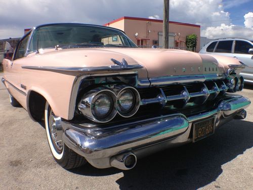 1959 chrysler imperial 413 cu. in. v8 4 door no post