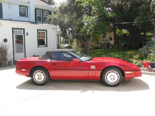 Corvette Convertible For Sale >> Sell used 1986 Corvette Convertible, Indy Pace Car in ... Corvette Convertible For Sale >> Sell used 1986 Corvette Convertible, Indy Pace Car in ...