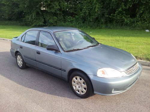 2000 honda civic lx 146k clean title new tires --no reserve-- automatic bid now