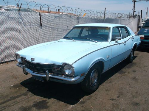 1972 mercury comet, no reserve