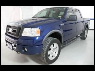 07 f150 supercrew fx4 4x4, leather, bedliner,levelling kit,off road tires,clean!