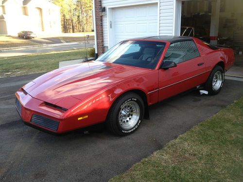 54k mile 1983 pontiac firebird trans am, 98% all original