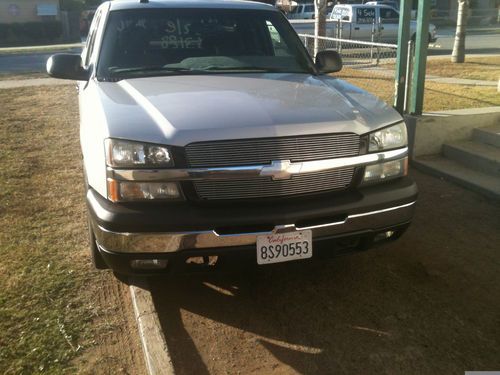 Sell Used 2003 Chevy Silverado Xcab Silver In Color With