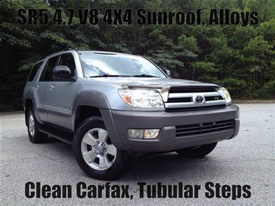 Clean carfax sunroof 4.7l v8 4x4 low miles alloy wheels running board sr5