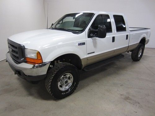 01 ford f-350 lariat 7.3l power stroke turbo diesel crew long bed co owned 80pix