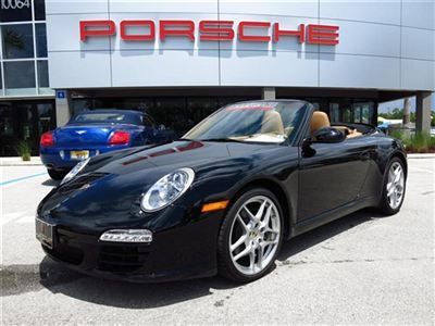 2011 porsche 911 cabriolet. cpo. black/beige. 6 speed. call 239.225.7601 now!