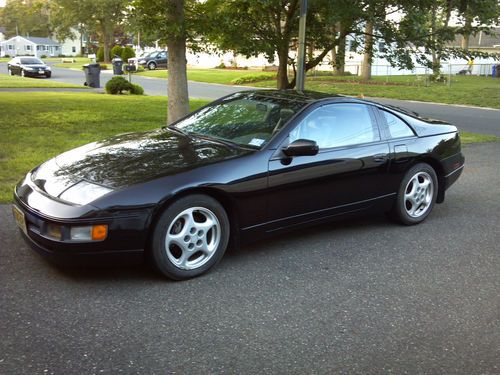 1994 nissan 300zx (na) black 5-spd manual leather t-tops