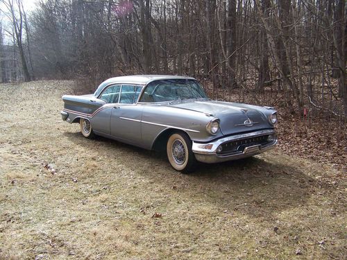 Restored 1957 oldsmobile 98 four door hardtop