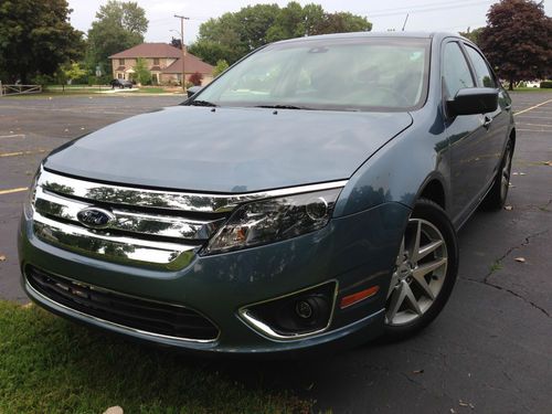 2012 ford fusion sel camera leather rebuilt title with warranty like new