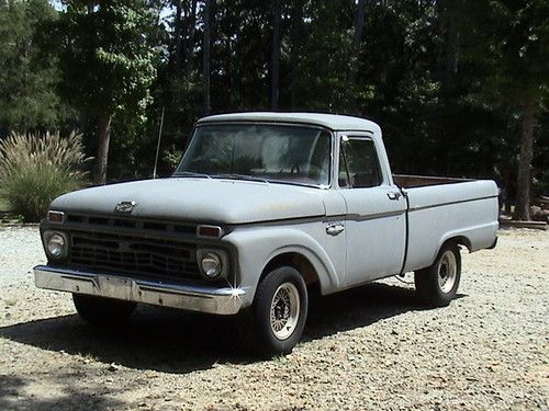 1966 ford f100 352 y block  dso atlanta.  strong truck !