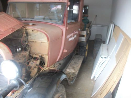Sell used 1929 Ford Model A AA Pick Up Truck Flatbed Barn ...