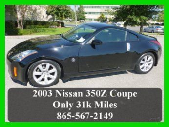 2003 nissan 350z touring automatic coupe 350 z leather, heated seats, 31k miles!