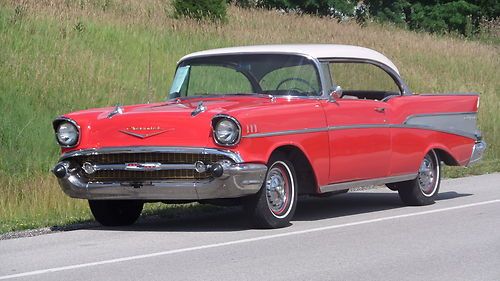 1957 chevrolet bel air great running driving car- ready for cruising