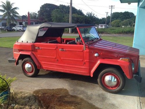Numbers matching 1974 volkswagen thing type 181