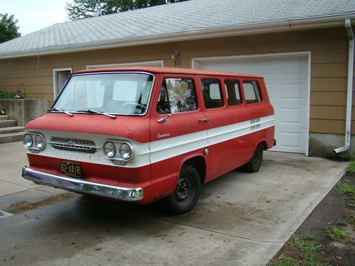 1962 chevrolet corvair greenbrier, mostly original,