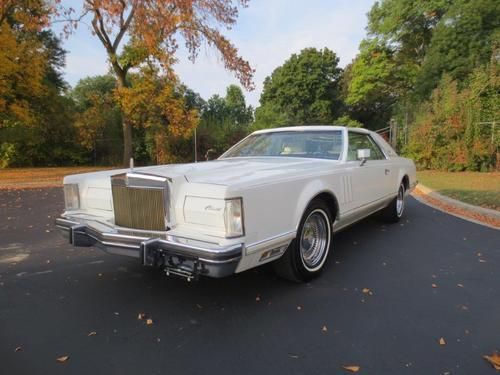 1979 lincoln mark v  limited edition  * 48,000 miles