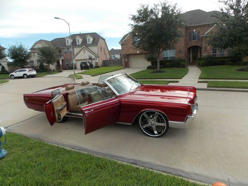 Sell Used 1967 Lincoln Continental Convertible Suicide Doors In