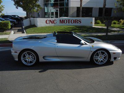 2001 ferrari 360 spider f1 / 430 wheels / we have over 20 360's in stock !!!