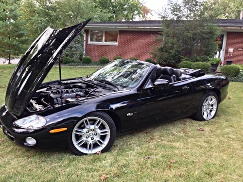 2002 jaguar xk8 convertible - black - immaculate condition!