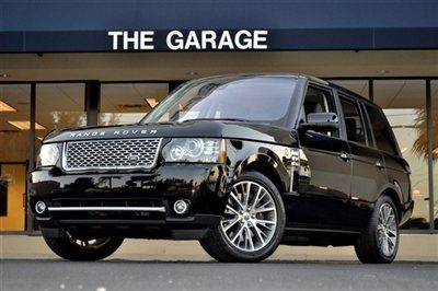 2011 range rover 510hp supercharged autobiography black limited edition rare!!!