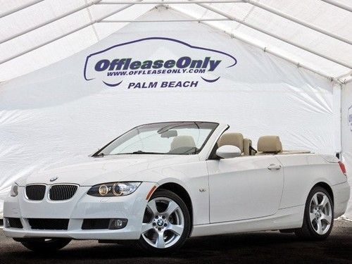 Convertible hard top leather premium package push button start off lease only
