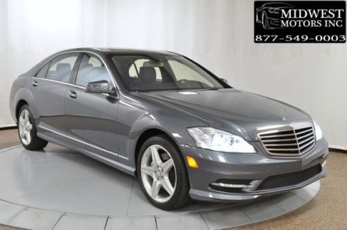 2011 mercedes benz s550 4matic awd sport p2 pkg amg navigation panoramic 2012