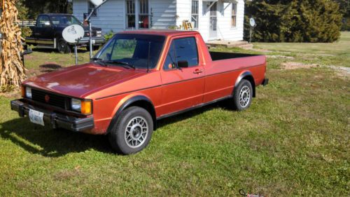 1981 volkswagen rabbit pickup base standard cab pickup 2-door 1.6l