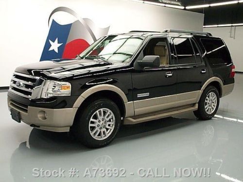 2008 ford expedition eddie bauer 4x4 8-pass leather 70k texas direct auto