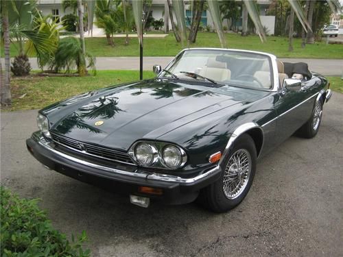 1991 jaguar xjs classic collection convertible 2-door 5.3l only 29k miles