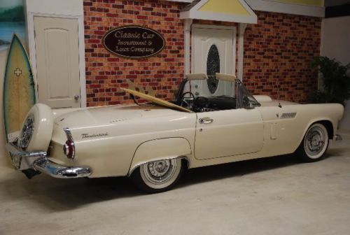 56 ford thunderbird 2 tops ac * ps &amp; power seat