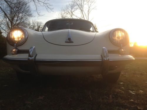 1960 porsche 356b cabriolet normal t5  with factory hardtop