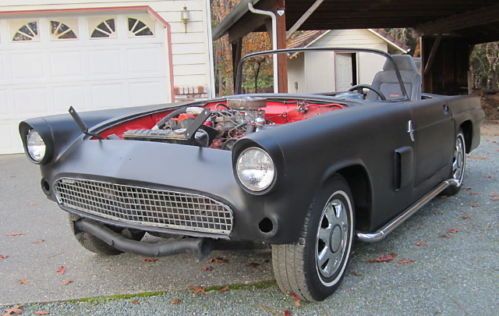 1955 ford thunderbird rat rod, power steering and low reserve....