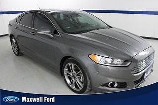 13 ford fusion titanium, hard loaded with navigation, sunroof, bliss system!