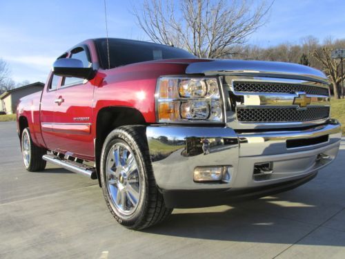 2013 chevrolet silverado 1500 4wd lt ext cab premium sport &amp; hd towing pkg&#039;s 9k