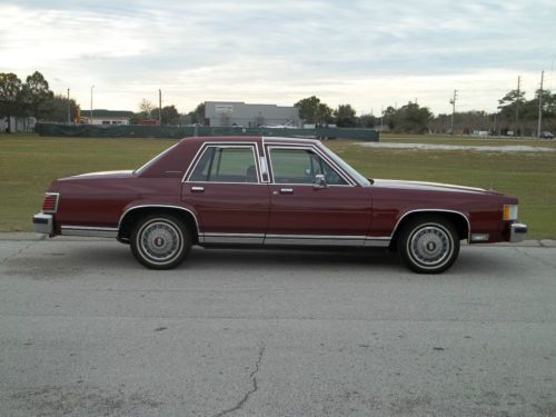 No reserve 1 owner 87 mercury grand marquis vs lincoln town car cadillac deville