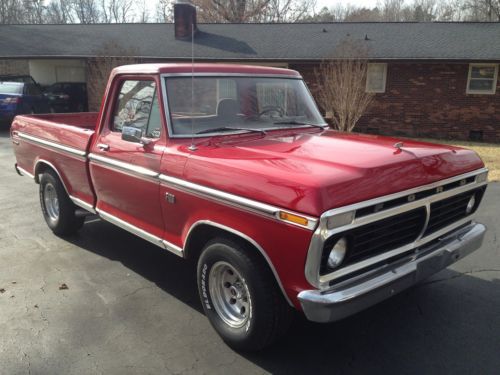 1973 ford f100 ranger xlt nice looking solid truck