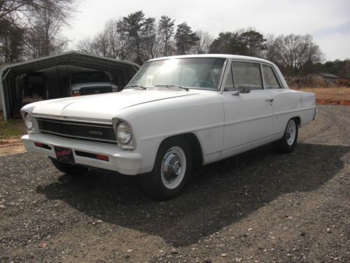 1966 nova 2 door sedan 4 speed