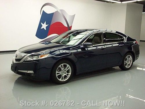 2009 acura tl tech leather sunroof nav rear cam 34k mi texas direct auto