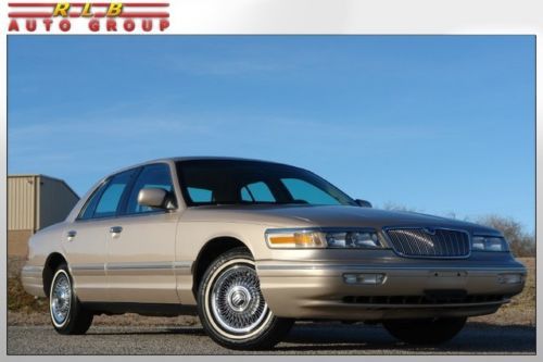 1997 grand marquis gs immaculate one owner! low low miles! simply like new!