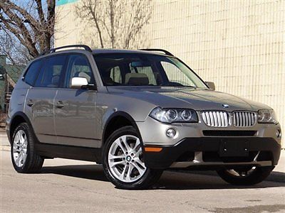 2007 bmw x3 3.0si awd navigation panoramic roof prem/cold pkg only 48k xenon wow