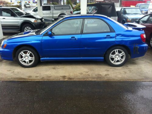 2003 subaru impreza wrx sedan 4-door 2.0l needs help or good parts car