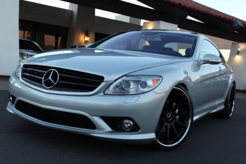 2008 mercedes cl550 sport amg p2 pkg. fully loaded. 22 in wheels. clean carfax.