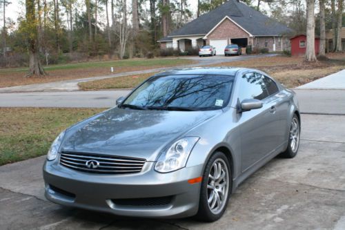 Silverstone ( charcoal metallic ) color g35 coupe ! automatic,black interior