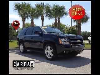 2007 chevrolet tahoe lt 2wd leather third row rear dvd tow pkg bose &amp; more!